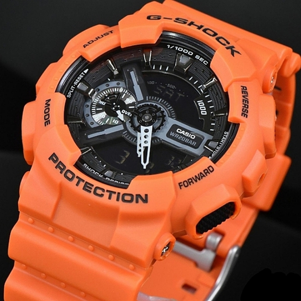 Casio Orange Bengal & Triple Black Premium G-Shock - Picture 3 of 9